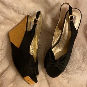 Steve Madden brand new never worn high heel wedges